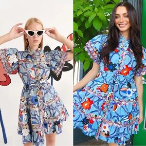 CeliaB Moselle Dress XS Ruffle Mini Dress